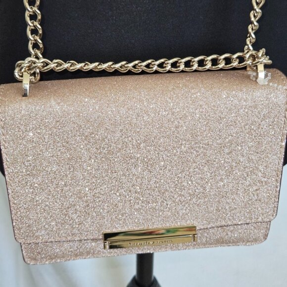 kate spade Handbags - Kate Spade- Burgess Court Glitter Shoulder-Handbag (Rose Gold) Storybook NWOT